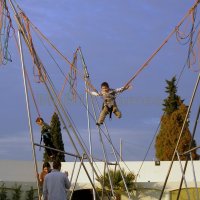 Bungee trampoline